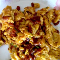 黄豆酱炒蛋