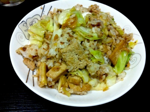 豆腐炒饭