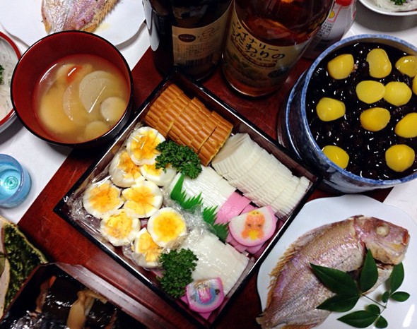 新年顿早餐:日本传统年菜「御节料理」