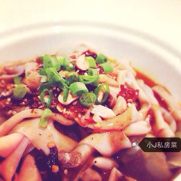 凉拌鸭肠