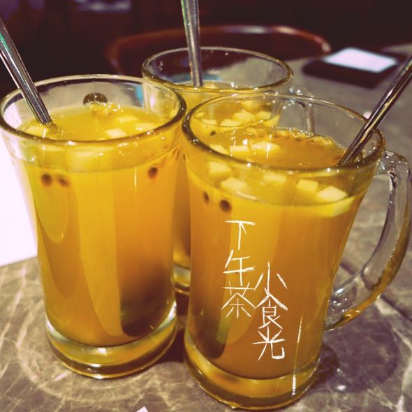 姜汁百香果茶_飘泊的湖的美食日记