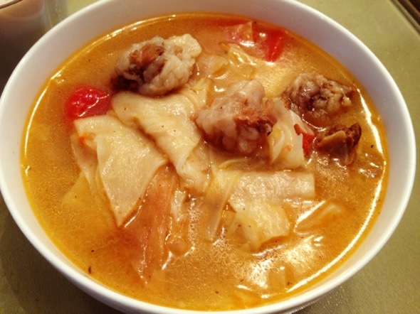 牛肉烩饼