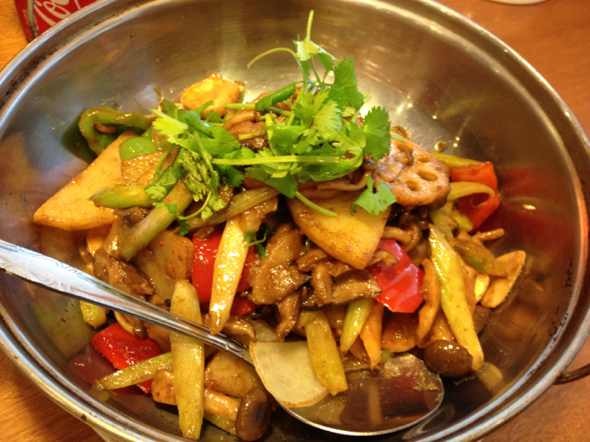 干锅杂菌