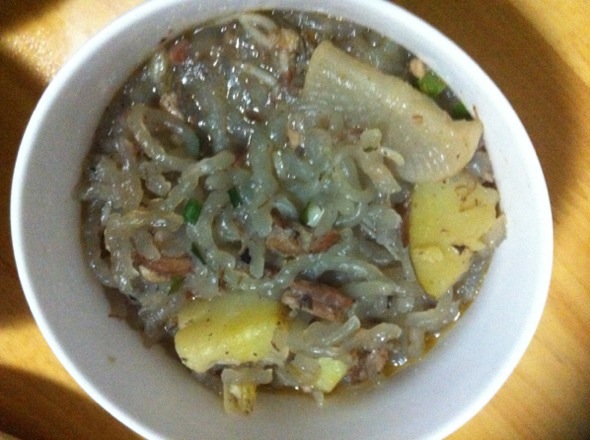 土豆炖粉条