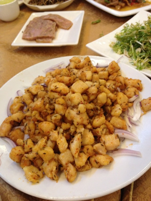 孜然鸡丁