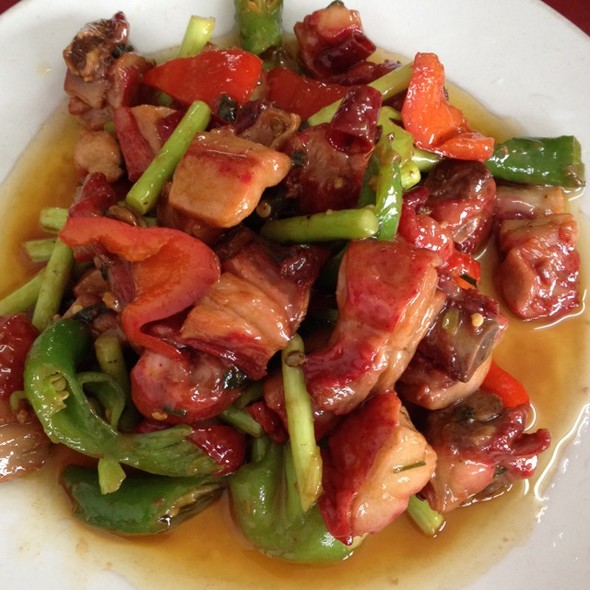 炒腊鸡块